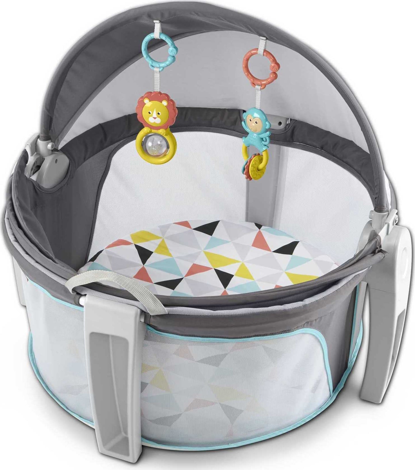 LittleNest™ Portable Baby Cradle – Soft, Safe & Lightweight Travel Bassinet for Newborns (0-18 Months)
