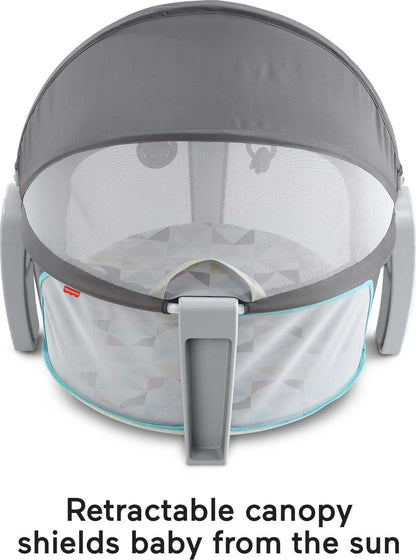LittleNest™ Portable Baby Cradle – Soft, Safe & Lightweight Travel Bassinet for Newborns (0-18 Months)