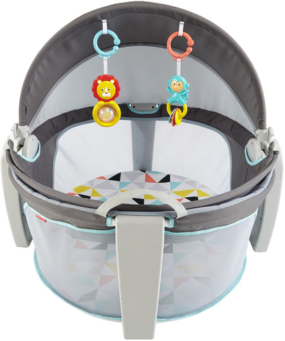 LittleNest™ Portable Baby Cradle – Soft, Safe & Lightweight Travel Bassinet for Newborns (0-18 Months)