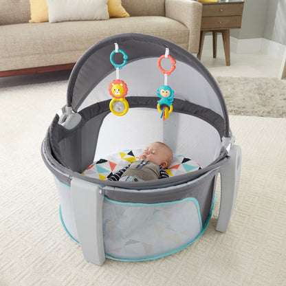 LittleNest™ Portable Baby Cradle – Soft, Safe & Lightweight Travel Bassinet for Newborns (0-18 Months)