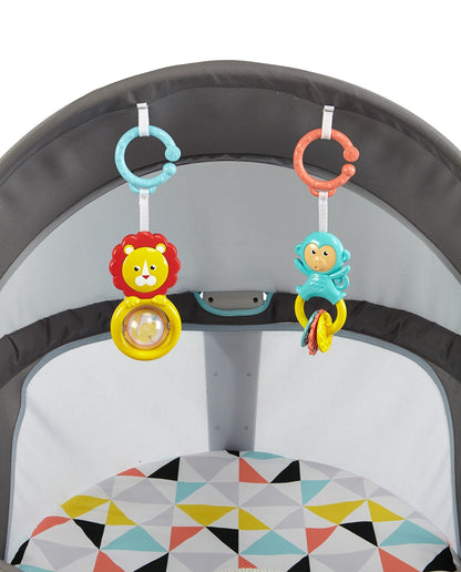 LittleNest™ Portable Baby Cradle – Soft, Safe & Lightweight Travel Bassinet for Newborns (0-18 Months)